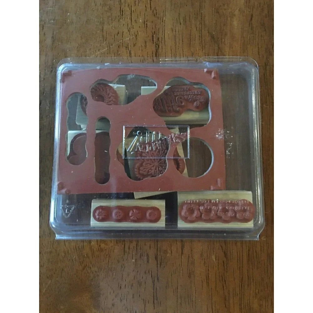 Stampin’ Up A Beautiful Thing 6 Rubber Stamps 2 Step Flowers Scrapbooking Cards